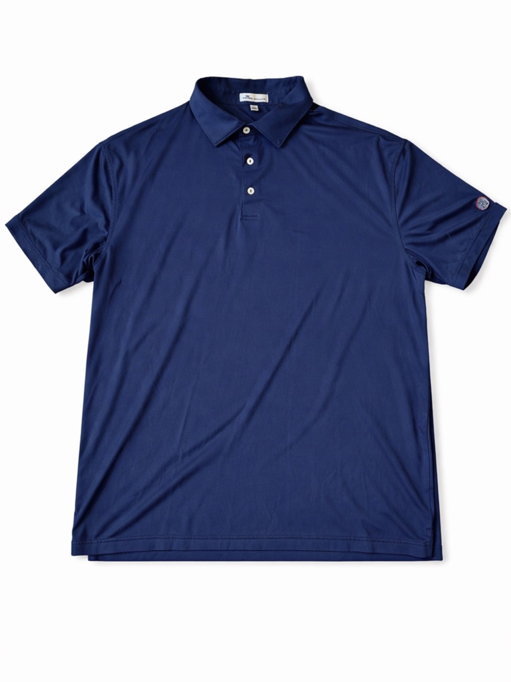 Peter Millar XXL Blue Golf Polo Performance Stretch Shirt Big Size Mens